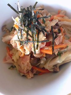 ヘルシー和風パスタ-レシピのメイン写真