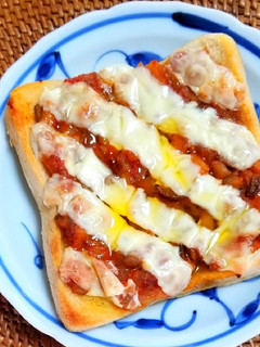 茄子トマトソースのチーズのせトースト-レシピのメイン写真