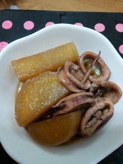 旨い♡大根とイカの煮物-レシピのメイン写真