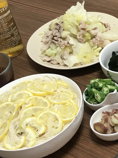簡単! ゴマだれ レモン そうめん-レシピのメイン写真