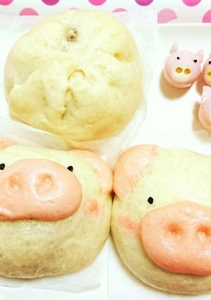 肉まん★551蓬莱風【簡単可愛い豚まん】-レシピのメイン写真