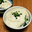 山形青菜入りとろろご飯
