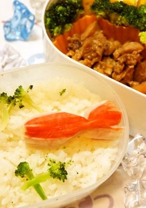 火は不使用♪魚肉ソ&カニカマで涼しげ金魚-レシピのメイン写真