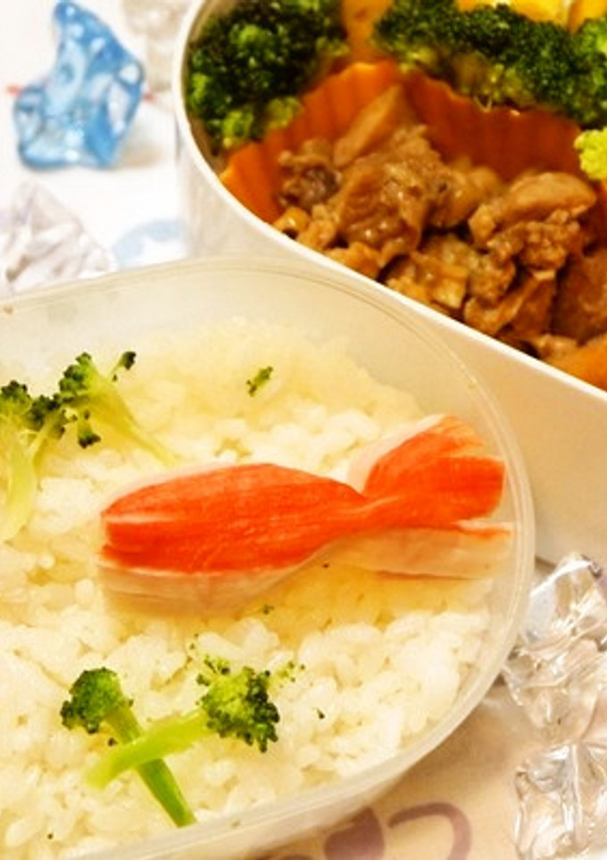 火は不使用♪魚肉ソ＆カニカマで涼しげ金魚-レシピのメイン写真