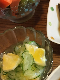 夏はサッパリ小夏のきゅうりもみ-レシピのメイン写真