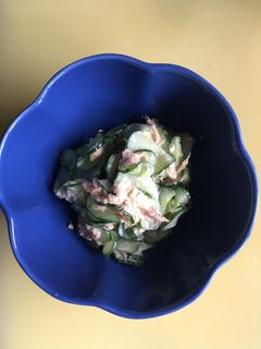 きゅうりとツナのサラダ-レシピのメイン写真