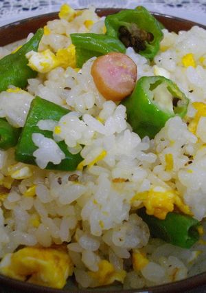 ししとう炒飯-レシピのメイン写真