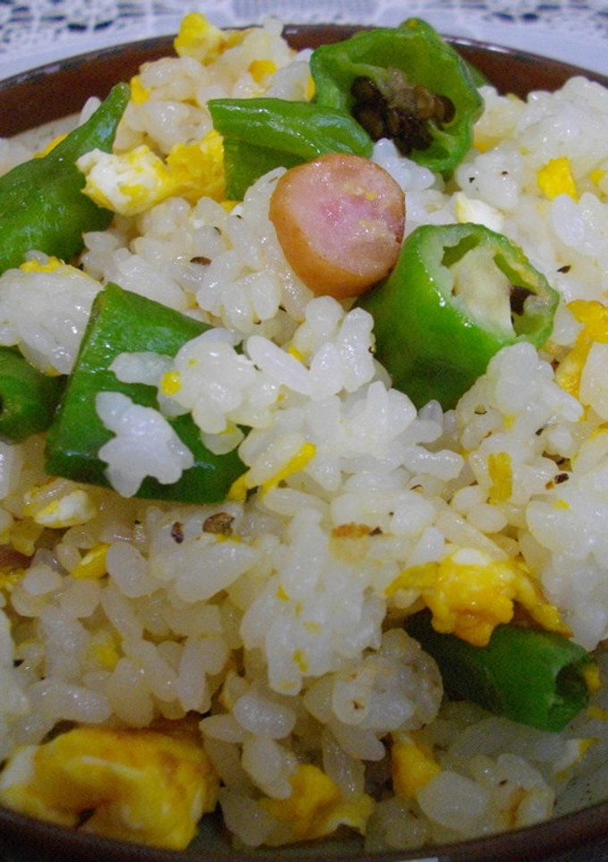 ししとう炒飯-レシピのメイン写真
