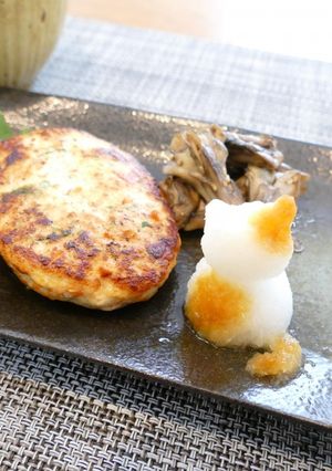 ふわふわ豆腐ハンバーグで野菜を食べよう。-レシピのメイン写真
