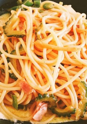 スキレットで☆懐かしの鉄板ナポリタン-レシピのメイン写真