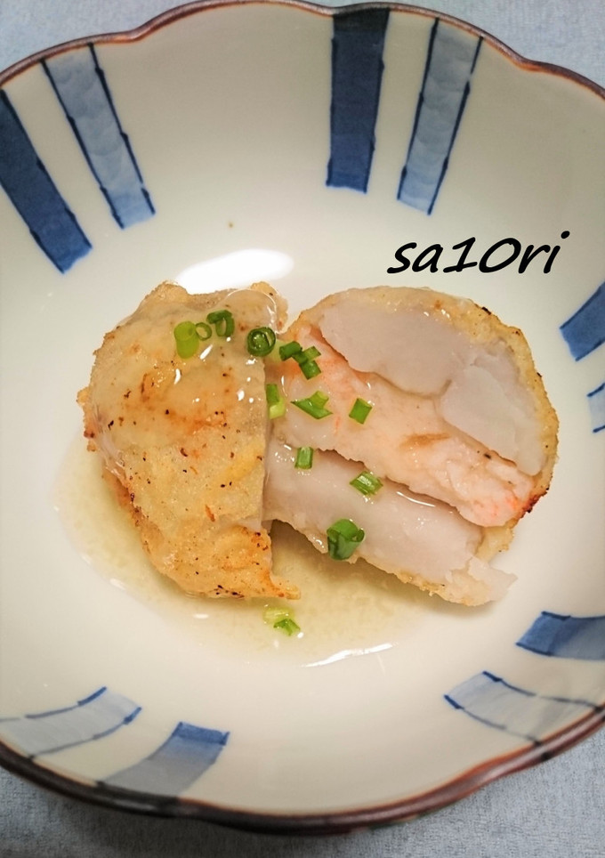 生姜がミソ！ねっとり里芋のエビはさみ揚げ-レシピのメイン写真