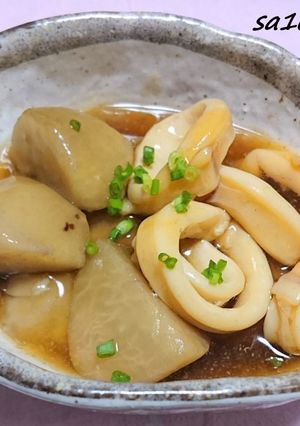 トロ~リ！イカと里芋のやわらか煮-レシピのメイン写真