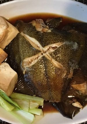 糖質オフ カレイの煮付け-レシピのメイン写真
