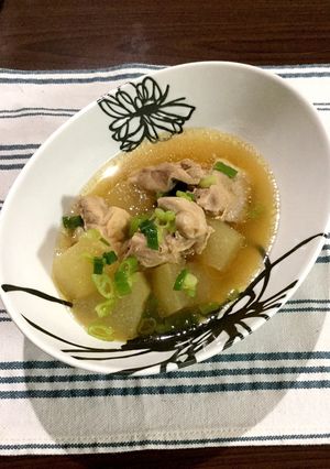 鶏肉と冬瓜の煮物-レシピのメイン写真