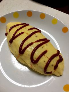 簡単オムライス&綺麗に包む方法♪-レシピのメイン写真