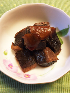 高栄養!節約!まぐろの血合いの角煮-レシピのメイン写真
