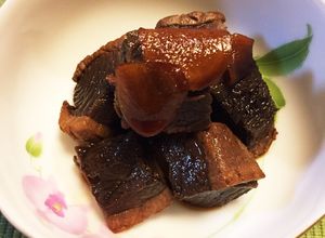 高栄養！節約！まぐろの血合いの角煮-レシピのメイン写真