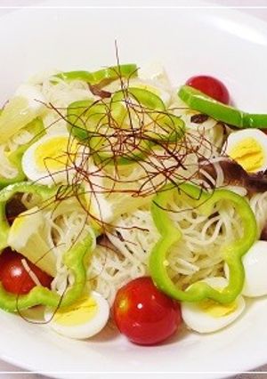 ☆レモン仕立て焼き素麺☆-レシピのメイン写真