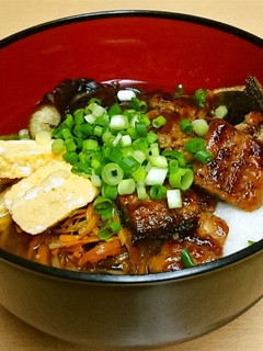 鰻とろろ蕎麦-レシピのメイン写真