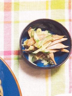 きんぴらごぼうのリメイク-レシピのメイン写真