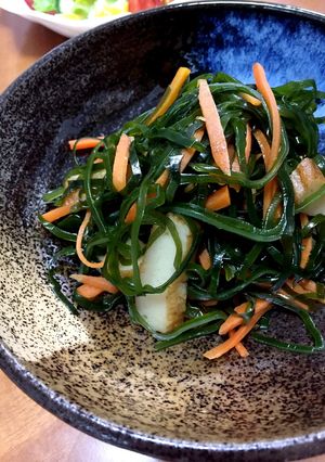 切り昆布とさつま揚げのサッと煮-レシピのメイン写真