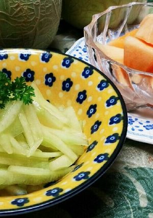 メロンの皮のおつけもの♪ｻﾗﾀﾞ感覚♪-レシピのメイン写真