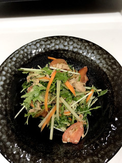 水菜とツナの簡単サラダ-レシピのメイン写真
