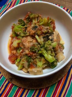 サバ水煮缶で簡単トマト煮-レシピのメイン写真