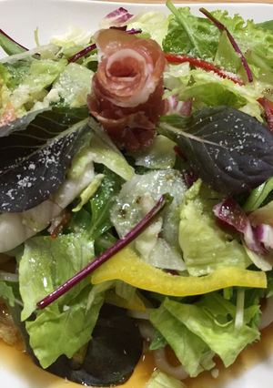 レンジで簡単☆イタリア風?!サラダうどん-レシピのメイン写真