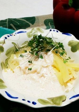 じゃがいもの明太子ソース♪-レシピのメイン写真