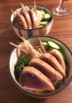 焼き鰹の冷やし出汁ご飯-レシピのメイン写真