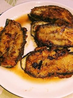 旨ウマ♪ナスと豚肉のピカタ風挟み焼き-レシピのメイン写真