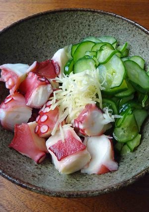 蛸と胡瓜の酢の物-レシピのメイン写真
