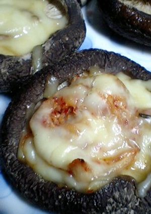 包丁いらず☆しいたけのキムチーズ焼き-レシピのメイン写真