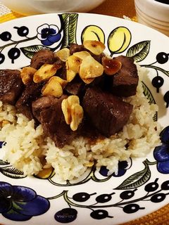 炊飯器で作るガーリックライス-レシピのメイン写真