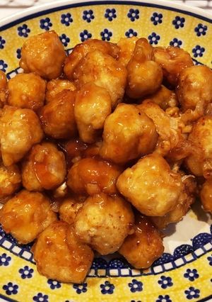 ふわふわ鶏団子の甘酢和え♡-レシピのメイン写真