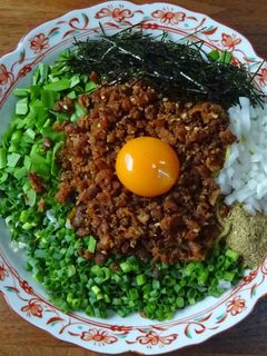 台湾まぜそばをつくろう(名古屋編)-レシピのメイン写真