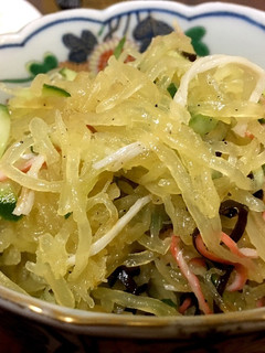 そうめんかぼちゃの冷し中華風-レシピのメイン写真