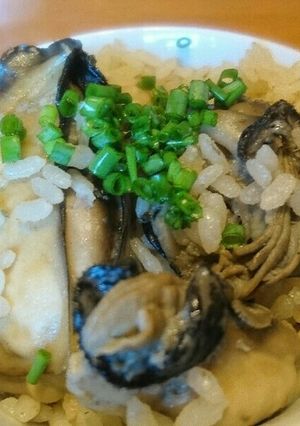 殻付き牡蠣で♪あっさり牡蠣ご飯②♪-レシピのメイン写真