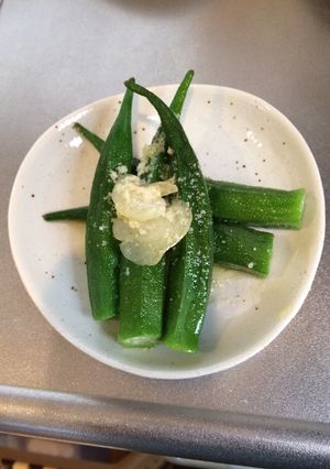 レンチンするだけ！？オクライタリアン風味-レシピのメイン写真