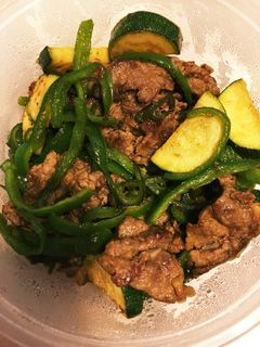糖質制限 牛肉野菜炒めカレー風味-レシピのメイン写真