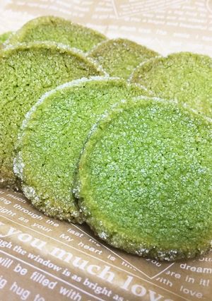 ☆卵不使用 抹茶のサブレ☆-レシピのメイン写真