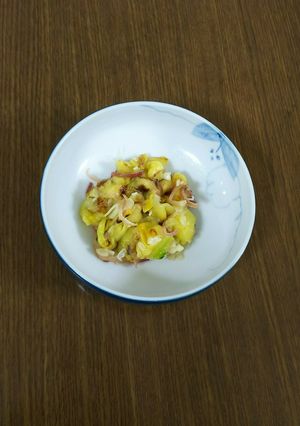 程よい苦みが美味しいゴーヤのワタ和え-レシピのメイン写真