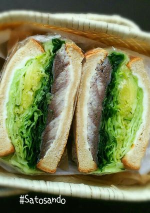 簡単♥しめ鯖と胡瓜のさっぱりサンドイッチ-レシピのメイン写真