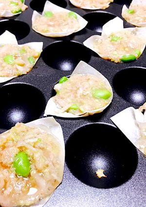 包む手間なし!簡単たこ焼き器で餃子-レシピのメイン写真