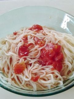 暑い夏には、簡単トマトソーメン-レシピのメイン写真
