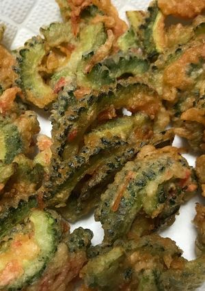 食べやすい〜！ゴーヤの天ぷら-レシピのメイン写真