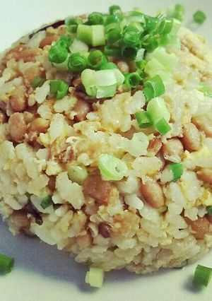 簡単☆コク旨!納豆チャーハン-レシピのメイン写真