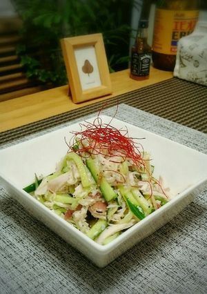 きゅうりとみょうがサラダチキンレモンあえ-レシピのメイン写真
