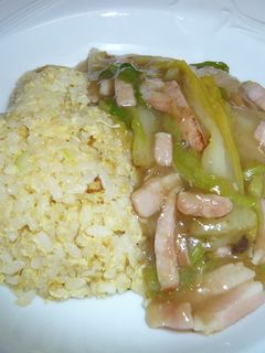 【レシピ本掲載】白菜あんかけチャーハン-レシピのメイン写真